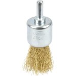 11374, щетка зачистная для дрели торцевая D-17мм. 44038