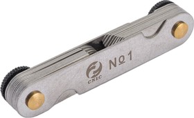 Набор радиусных шаблонов №1 R 1-6мм 54327 – купить оптом и в розницу