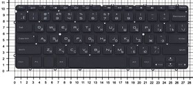 Фото 1/2 Клавиатура для ноутбука Dell XPS 12 13 черная с подсветкой
