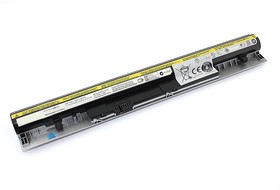 Аккумуляторная батарея для ноутбука Lenovo S300, S400 (L12S4Z01) 14.8V 2200mAh 32Wh серебристая