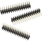 61002421121, WR-PHD Series Straight Surface Mount Pin Header, 24 Contact(s) ...