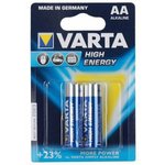 AA Батарейка VARTA Longlife power High Energy Alkaline LR6, 2 шт.