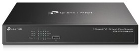 Фото 1/10 TP-Link VIGI NVR1008H-8MP 8-канальный сетевой видеорегистратор с поддержкой PoE+