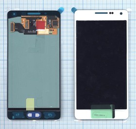 Дисплей (экран) в сборе с тачскрином для Samsung Galaxy A5 SM-A500F белый (Premium SC LCD)
