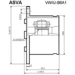 VWIU-B6A1, ШРУС внутренний