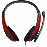 Гарнитура Oklick HS-M150 Black/Red