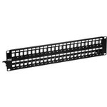 TC-KP48S, Patch Panel, 48 Ports, Shielded, CAT6a, 86mm