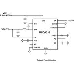 MPQ4316GRE-33-AEC1-P, Switching Voltage Regulators 45V, 6A ...