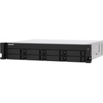 Система хранения данных QNAP SMB 2U/8bay QC 2,0GhzCPU/4Gb(upto 8Gb)/upto 20HDD ...