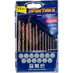 Набор сверл по металлу Эксперт, кобальтовые, 13 шт 1,5-6,5 + 3,2 ...