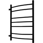 MTRCA5080bk, полотенцесушитель MELODIA Classica 50х80х3/4" П7 м/о 60 бок.подкл. чёрный MTRCA5080_bk