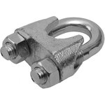 Зубр Зажим троса DIN 741, оцинкованный, 10мм, ТФ5, 25 шт 4-304415-10