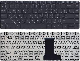Фото 1/2 Клавиатура для ноутбука HP ProBook 430 G0 430 G1 черная без рамки