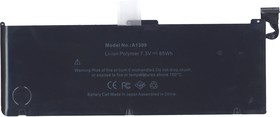 Аккумулятор OEM (совместимый с A1309) для ноутбука Apple MacBook Pro 17-inch A1309 7.3V 95Wh (13000mAh) черный