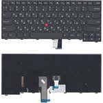Клавиатура для ноутбука Lenovo ThinkPad T440 T440P T440S черная с трекпойнтом и ...