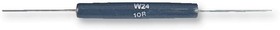W24-47RJI, Резистор в сквозное отверстие, 47 Ом, Серия W24, 14 Вт, ± 5%, Осевые Выводы, 750 В