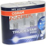 64155TSP-HCB, Лампа 24V H1 70W P14.5s +120% бокс (2шт.) Truckstar Pro OSRAM