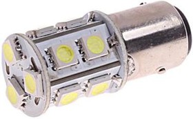 57305W, Лампа светодиодная 12V P21/5W BAY15d 6000K двухконтактная 13 ...