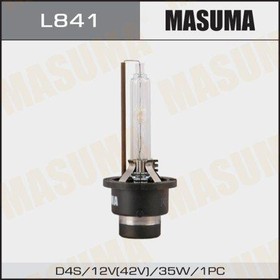 Фото 1/4 Лампа ксеноновая D4S 4300K MASUMA XENON STANDARD GRADE 1 шт. L841
