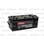 PB190-1100L, Аккумулятор PATRON POWER 12V 190AH 1100A ETN 1(L+) B3 513x223x223mm ...