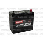 PB45-360LA, Аккумулятор PATRON ASIA 12V 45AH 360A (L+) B0 тонкие клеммы JIS T1 ...