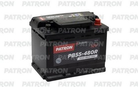 PB55-480R, Аккумулятор PATRON POWER 12V 55AH 480A ETN 0(R+) 242x175x190mm 13.9kg