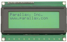 Фото 1/4 27979, LCD Character Display Modules & Accessories Serial LCD-Parallax 4x20 Backlit