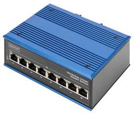 DN-651119, Ethernet Switch, RJ45 Ports 8, 1Gbps, Unmanaged