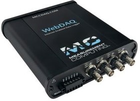 6069-410-006, MCC WebDAQ-504 Vibration-Acoustic Data Logger, 4-Channels for IEPE Sensors, 24-bit