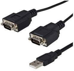 ICUSB2322F, USB Serial Adapter, RS232, 2 DB9 Male