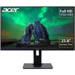 Монитор Acer 23.8" B247Ybmiprxv черный IPS LED 4ms 16:9 HDMI M/M матовая HAS Piv ...