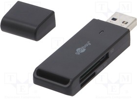 58260, Считыватель карт: внешний; USB A; USB 3.0; Коммуникация: USB