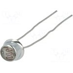 PGM5549-MP, Фоторезистор, 100мВт, 45-140кОм, 540нм, Монтаж: THT, 150ВDC, dLED: 5,5мм