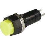 PBS14A (yellow), ON-OFF button (1A 250VAC)