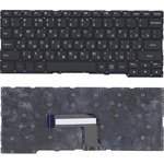 Клавиатура для ноутбука Lenovo Yoga 2 11 черная без рамки