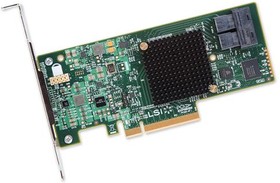 HBA-адаптер ACD ACD SAS9300-8i PCIe 3.0 x8 LP, SAS/SATA 12G HBA, 8port (2*int SFF8643), 3008 IOC (аналог LSI 9300-8i) RTL (003112)