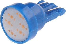 10514B, Лампа светодиодная 12V W5W T10 W2.1x9.5d Blue MEGAPOWER