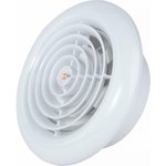 Вентилятор для ванн Mmotors мм 100 круглый, белый, (с обратным клапаном) 1030