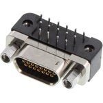 M83513/13-B01NW, MICRO D-SUB CONNECTOR, RECEPTACLE, 15POS