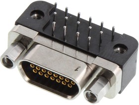 Фото 1/2 M83513/13-B01NW, MICRO D-SUB CONNECTOR, RECEPTACLE, 15POS