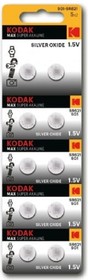Kodak SG1 (364) SR621, SR60 Max Silver Oxid Button Cell (10/100/2000) (10 шт. в уп-ке)