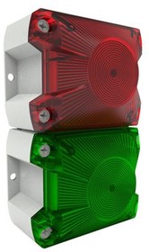 21514812055, Signal Tower Red / Green 120mA 24V PY L-S-TL Wall Mount IP66 Screw Terminal