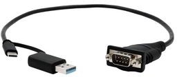 EX-23001, USB to Serial Converter, RS232, 1 DB9 Male