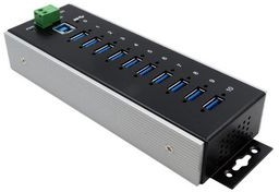 EX-1110HMVS-WT, Industrial USB Hub, 7x USB-A Socket, 3.0, 5Gbps