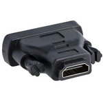 HDMIDVIFM, Adapter, HDMI Socket - DVI-D 24+1-Pin Plug