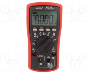 BM239R, Цифровой мультиметр; LCD (6000); ВDC: 60м/600м/6/60/600/1000В
