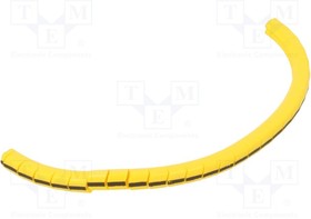 PA-02003PV40./, Маркер для проводов и кабеля; Маркировка: /; 1,3-3мм; ПВХ; желтый