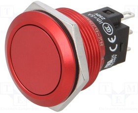 Фото 1/2 82-6751.1000, Switch: vandal resistant; Pos: 2; SPDT; 3A/240VAC; 3A/240VDC; O22mm