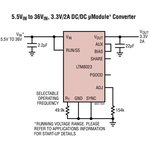 LTM8023IV#PBF, Преобразователь постоянного тока понижающий подстраиваемый 2А