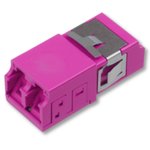 36A-40-2L-11MG, Оптический адаптер OM4, дуплекс LC, без фланцев, со шторками ...